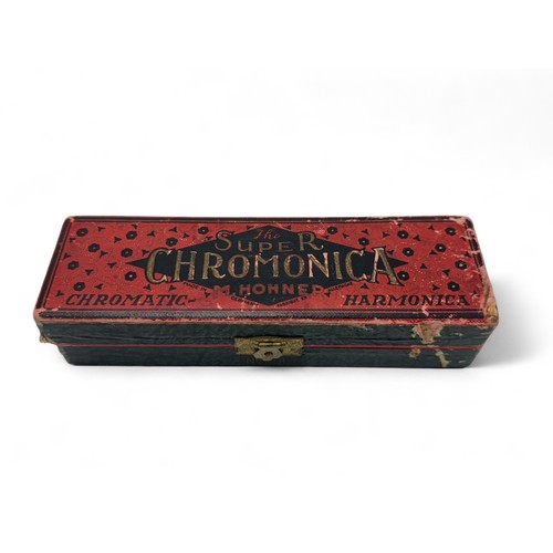 314 - A Super Chromonica Chromatic Harmonica, boxed.