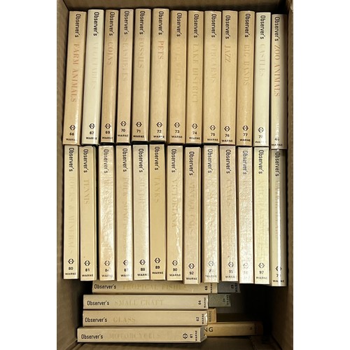 276 - Observer books collection (84), includes set of 1 to 97 with 37, 38, 39, 54, 59, 63, 68, 82, 83, 85,... 