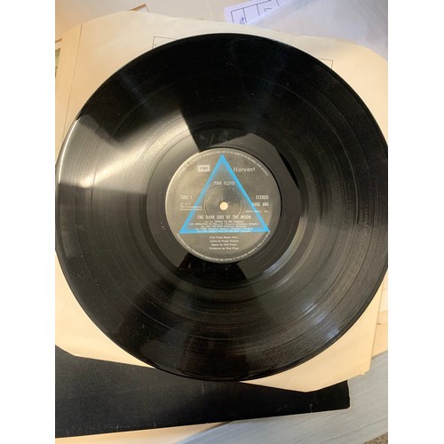 258 - 1973 Pink Floyd Dark Side of the Moon no. SHVL 804 (IE 064 05249) 2nd issue produced for a short tim... 