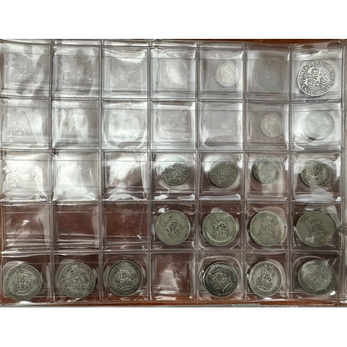 176 - World coin collection with strength in GB silver including crown 1889, ranges of half crowns, florin... 