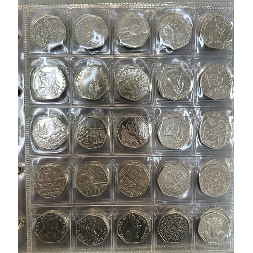 155 - Large collection of commemorative £2, £1 and 50p coins (210), with £2 coins (55) featuring Shakespea... 