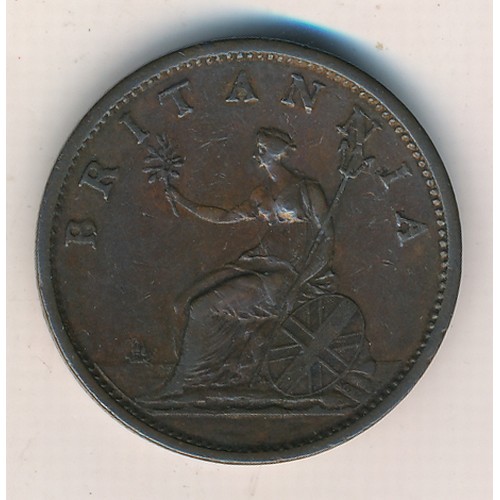 145 - George III 1806 penny, good fine.