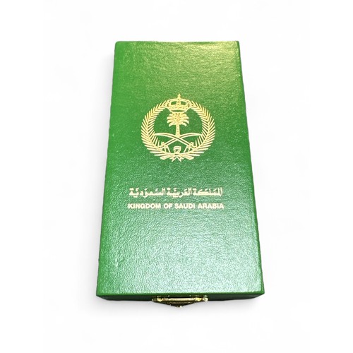 22 - Kingdom of Saudi Arabia Liberation of Kuwait medal in Kingdom of Saudi Arabia box.