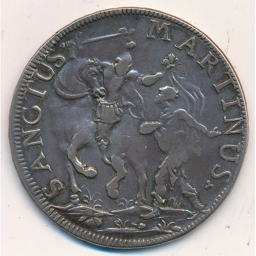 223 - Italian States - Republic of Lucca 1747 one scudo, fine, weight 26.42g.