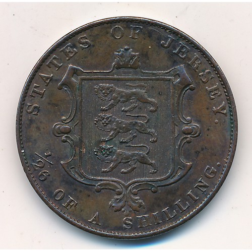 226 - Jersey 1861 1/26th of a shilling. 8.63g.