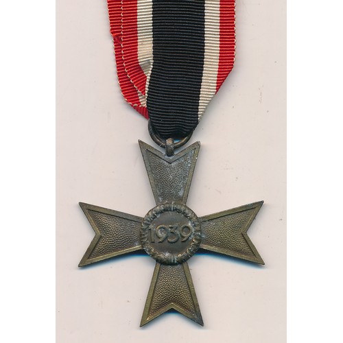 21 - Third Reich, War Merit Cross without swords, second class. With ribbon.