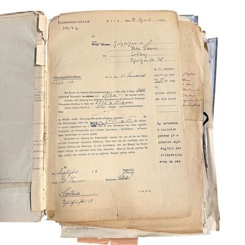 38 - Fascinating collection of German military documents and paperwork dating from pre-war to the 1940's.... 