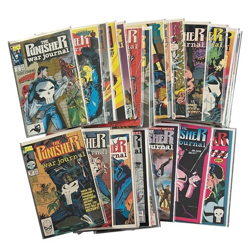 10 - Marvel Comics (104 issues) The Punisher 1990-1991 Nos 38, 39, 41-55, 58-60. 1987-1993 Nos 7-11, 16, ... 