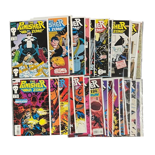 10 - Marvel Comics (104 issues) The Punisher 1990-1991 Nos 38, 39, 41-55, 58-60. 1987-1993 Nos 7-11, 16, ... 