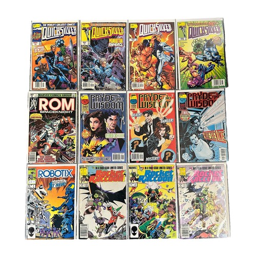 11 - Collection Of Marvel Comics Titles to include: Pryde & Wisdom 1996 Nos 1, 2, 3: Robotix 1985 No1: Ro... 