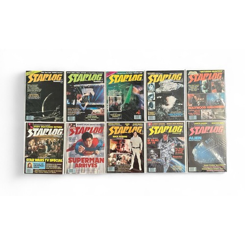 21 - Starlog Magazine (99 issues), 1976-1978  Nos 1, 3, 5, 6-12, 1978-1979 Nos 13, 14, 15, 17, 18, 19, 20... 