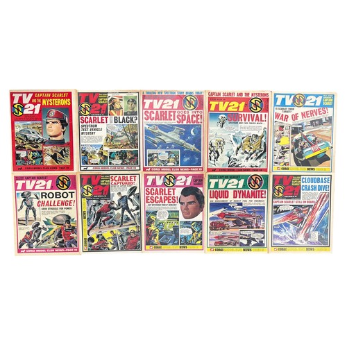 39 - City magazines Ltd TV 21 Comic May 1968 to August 1968 Nos 174, 175, 176, 179, 181, 182, 183, 184, 1... 