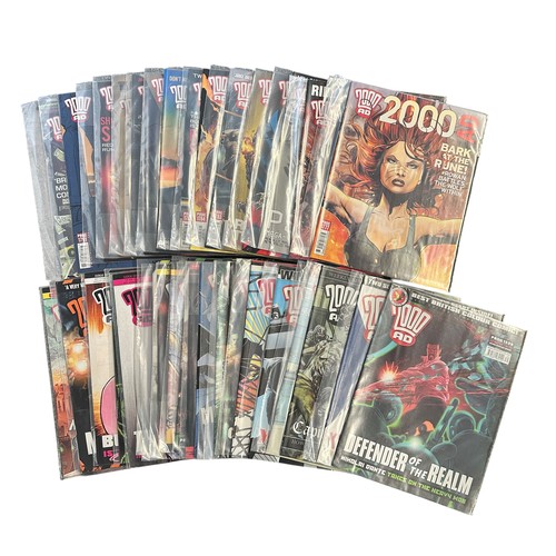 56 - 2000 AD 2007 To 2012 Prog 1539-1545, 1548-1552, 1554-1560, 1777-1792. All 35 comics are bagged flat ... 