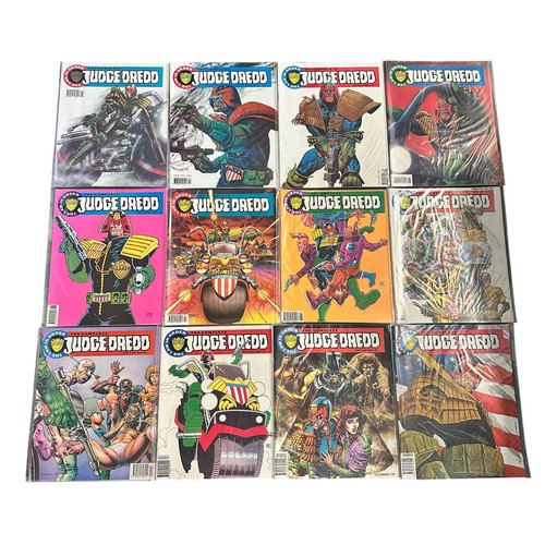 60 - The Complete Judge Dredd 1992 to 1993 Issues 1-8, 10-22 All 21 comics are bagged flat and unfolded N... 