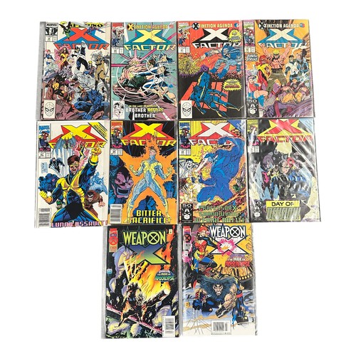 179 - Marvel Comics X-Men Selection to include: The Adventures Of X-Men 1996-1997 Nos 8, 9, 11: The Amazin... 