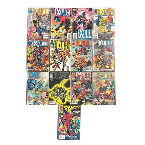 180 - Marvel Comics Excalibur 1994-1997 Nos 81-83, 86, 89-107 plus Excalibur Annual No2 1994. All 25 comic... 