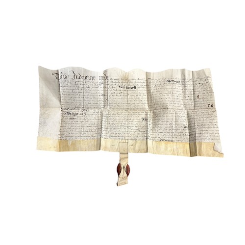 87 - Charles 1 Indenture  with Seal dated 30th October 1625.