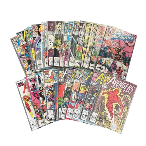 319 - Marvel West Coast Avengers 19871989 Nos26, 31-56 plus The West Coast Avengers Annual No1 1986, No2 1... 