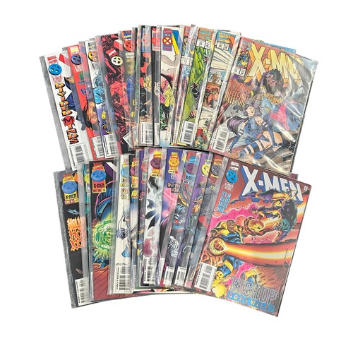 324 - Marvel Comics X-Men 1993-1997 Nos 29-31, 34, 39-62. All 28 comics are bagged NM.