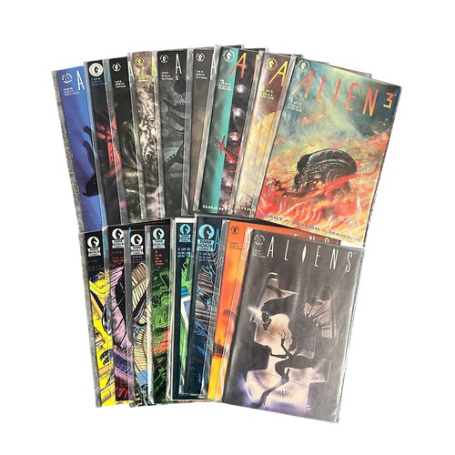 328 - Dark Horse Comics Aliens 1988 Full set of 6: Aliens 1989 Full set 4: Aliens Earth War 1991 full set ... 