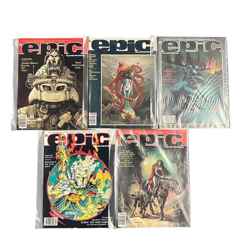 47 - Marvel Epic Illustrated Magazine 1982 to 1983 Nos 11, 12, 13, 14, 15, 17, 18, 19, 20, 22. All 10 mag... 