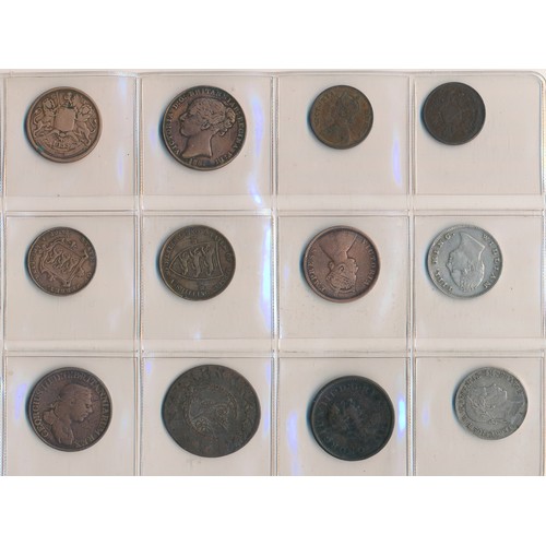 171 - World coins in an album (86). Fascinating collection in mixed condition, with coins from Austria, Br... 