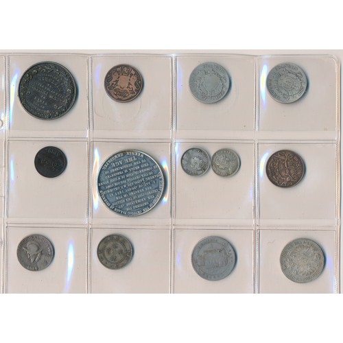 171 - World coins in an album (86). Fascinating collection in mixed condition, with coins from Austria, Br... 