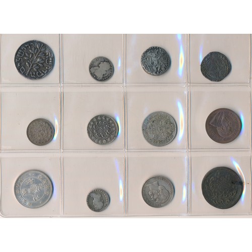 171 - World coins in an album (86). Fascinating collection in mixed condition, with coins from Austria, Br... 