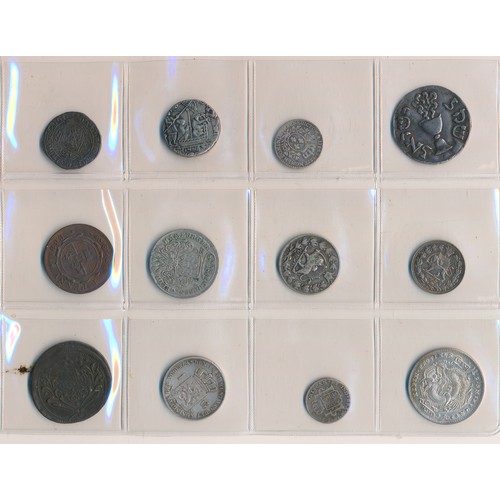 171 - World coins in an album (86). Fascinating collection in mixed condition, with coins from Austria, Br... 