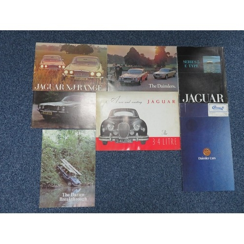 176 - 1960s to 70s car brochures, generally excellent to good plus, with Jaguar and Daimler, Chrysler, Hil... 