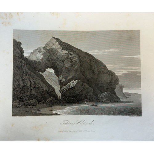 334 - FARINGTON, JOSEPH. Joseph Farington Esq. 'Britannia Depicta....Pat VI....Cornwall,' 1814. 'A Series ... 