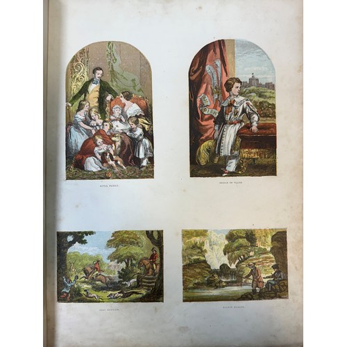 339 - Children’s, Darton’s Holiday Scrap Book, with illustrations printed in oil colours after Celebrated ... 