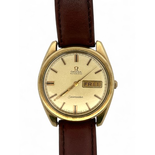 106 - Vintage Omega Seamaster Automatic Day-Date Gent's Wristwatch, Circa late 1950's. Serial No. 166032. ... 