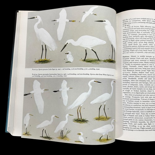 322 - Seven Volumes Handbook of The Birds of Europe, The Middle East & North Africa. Volumes 1-7. Publishe... 