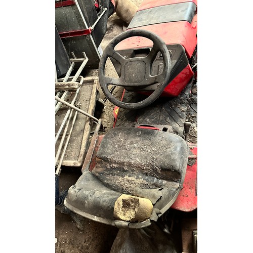 192 - Countax Ride On Mower. Fitted with a Vanguard 16HP Engine. With grass catcher. Has been stored in a ... 