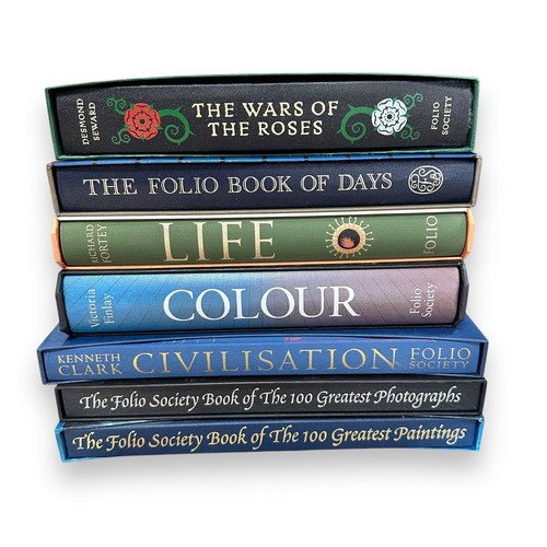 304 - Folio Society, range of Non-Fiction cased Folio Society books to include; The Folio Society Book of ... 