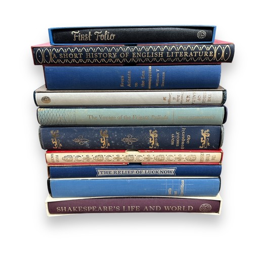 304 - Folio Society, range of Non-Fiction cased Folio Society books to include; The Folio Society Book of ... 