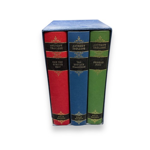 309 - Trollope, Anthony. Anthony Trollope Folio Society set of 35 titles, to include; Marion Fay, The Amer... 