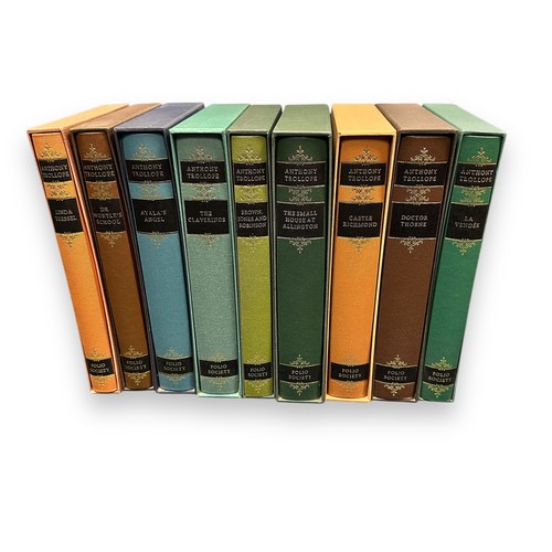 309 - Trollope, Anthony. Anthony Trollope Folio Society set of 35 titles, to include; Marion Fay, The Amer... 