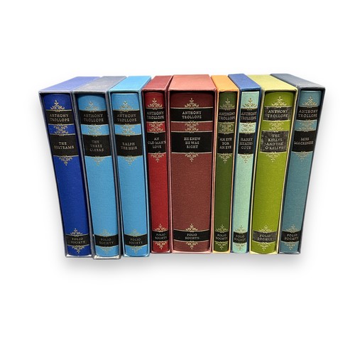 309 - Trollope, Anthony. Anthony Trollope Folio Society set of 35 titles, to include; Marion Fay, The Amer... 