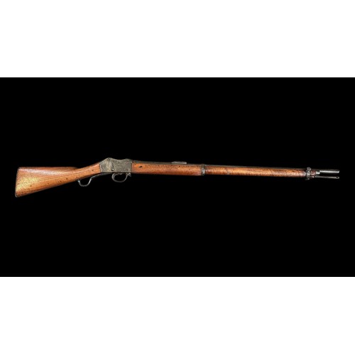 157 - Victorian Martini-Henry .450 Service Rifle by the Field Rifle Company Birmingham, the 85cm round blu... 