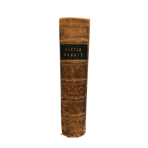 344 - DICKENS, CHARLES. ‘Little Dorrit’ by Charles Dickens illustrated by H. K. Browne, 1857. [Bradbury an... 