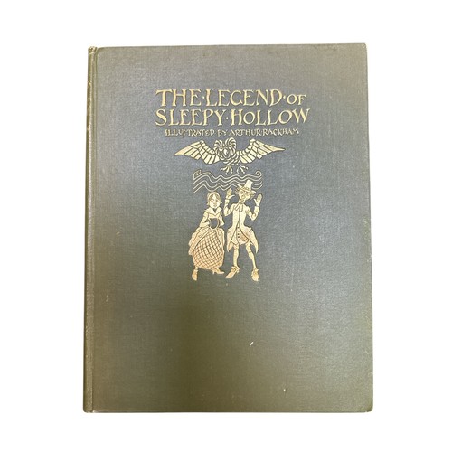 346 - RACKHAM, ARTHUR / IRVING, WASHINGTON. ‘The Legend of Sleepy Hollow’ by Washington Irving illustrated... 