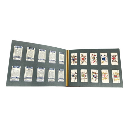 199 - Cigarette card collection in an old slip-in album and loose in a tin with complete and part sets by ... 