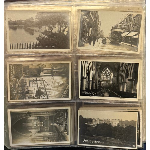 189 - Postcards - Burton upon Trent collection of 396 mainly topographical cards, includes many RP's inclu... 