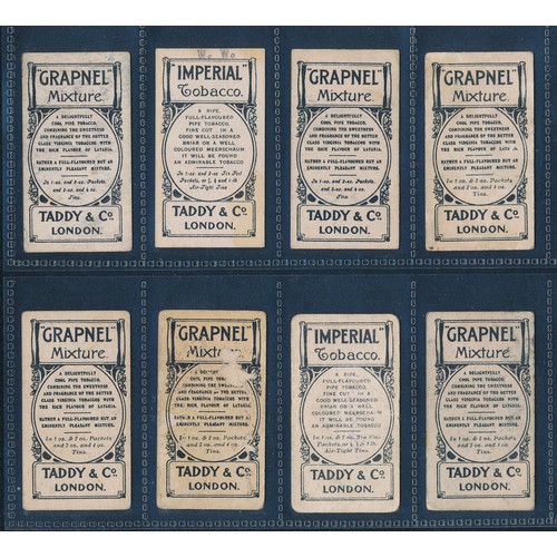 224 - Taddy, 1907 County Cricketers, 47 tobacco cricket cards, catalogue value £40 each, varying condition... 