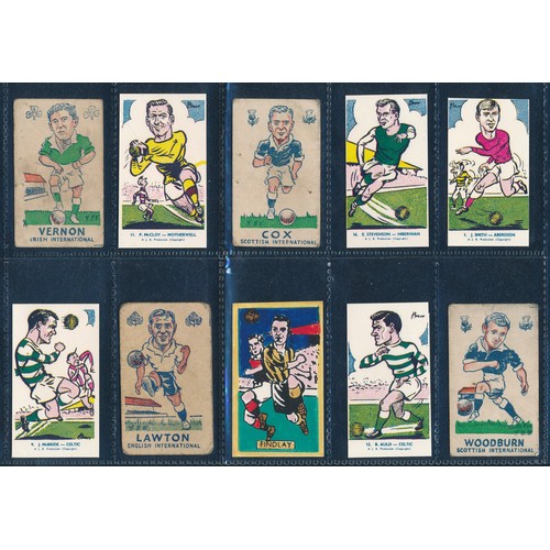 319 - S&B Products, A.J. Donaldson & Kiddy's Black Stars Footballers, Golden Series & other Footy Favourit... 