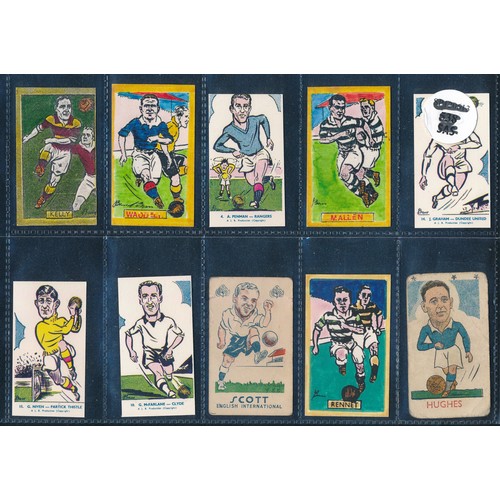 319 - S&B Products, A.J. Donaldson & Kiddy's Black Stars Footballers, Golden Series & other Footy Favourit... 