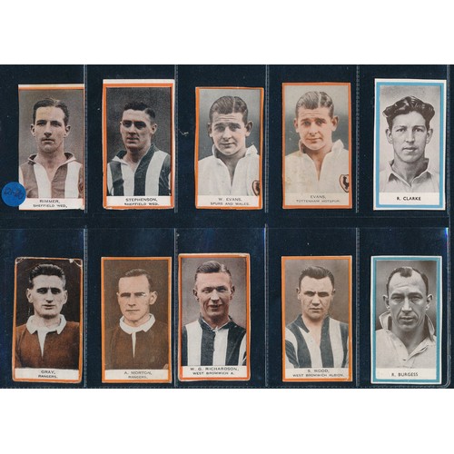 218 - Phillips BDV & Sport tobacco packet cards, various series 1932-1954, including variations (no duplic... 