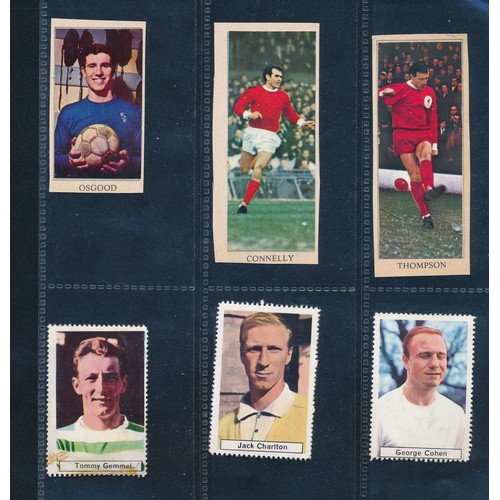 350 - Dixie Dean Everton 1930 metal Topical Times card and others (6); with a collection of exotic vintage... 